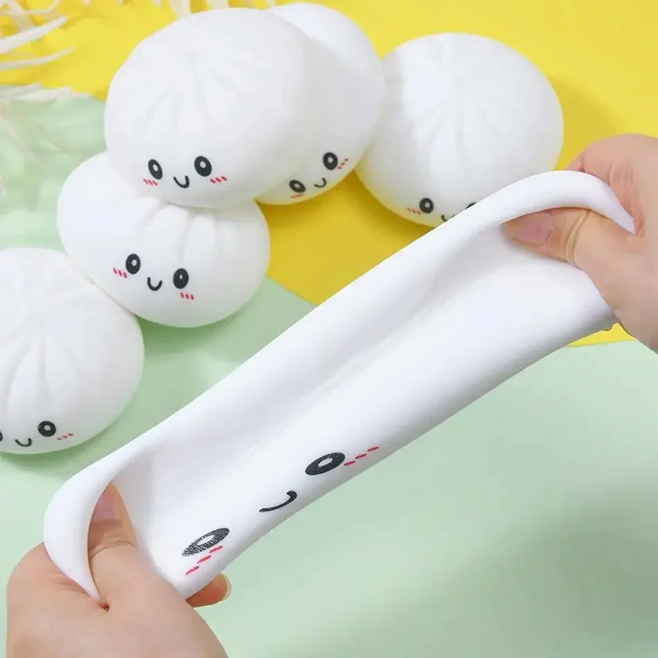 Colorful Squishy Dumpling Toys